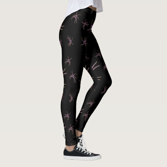 Huntsman Spider Pattern, Leggings (Right)