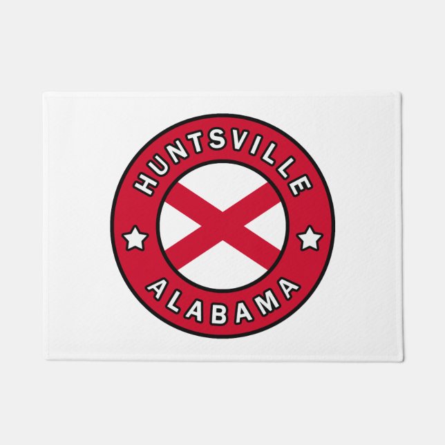 Huntsville Alabama Doormat (Front)