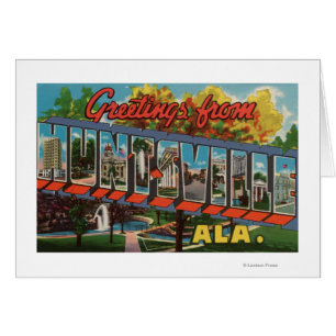 Huntsville, Alabama - Large Letter Scenes