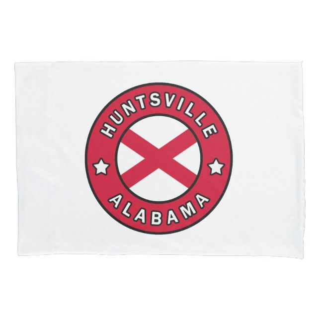 Huntsville Alabama Pillowcase (Front)