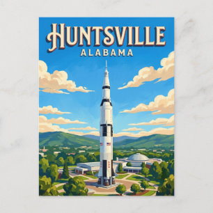 Huntsville Alabama Postcard
