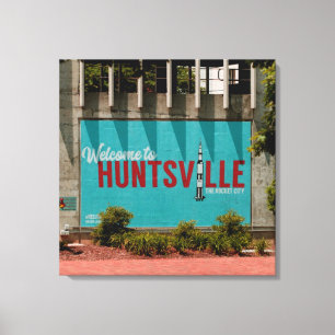 Huntsville Alabama Rocket City Canvas Print