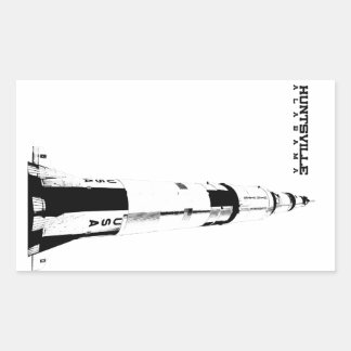Huntsville, Alabama Saturn V Rocket Sticker