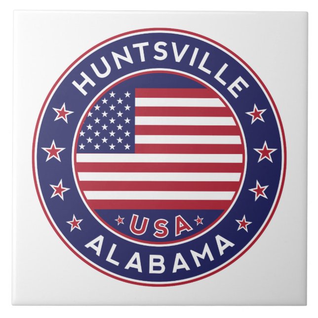 Huntsville, Alabama Tile (Front)