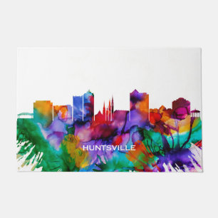 Huntsville Skyline Doormat