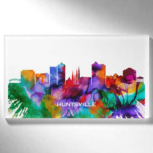 Huntsville Skyline Name Tag (Front)