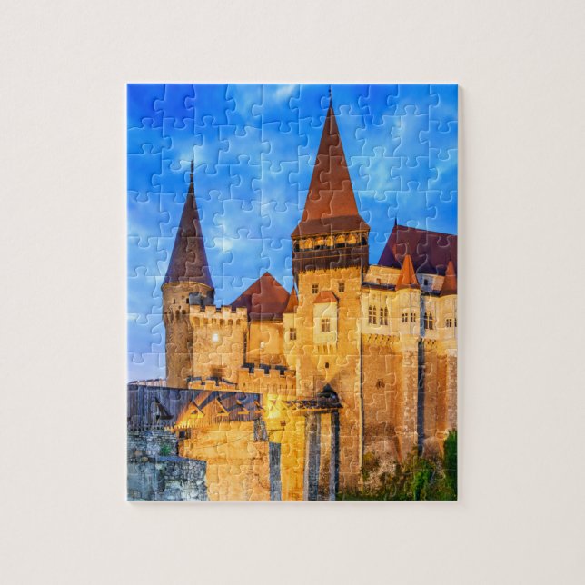 Hunyad Castle - Corvin's Castle in Hunedoara Jigsaw Puzzle (Vertical)