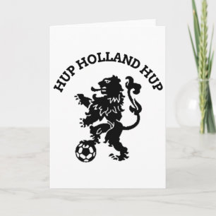 Hup Holland Hup Orange Footll Soccer Ll Travel  Card