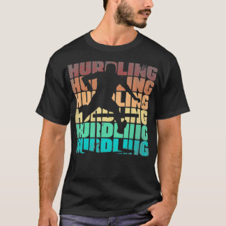 Hurdle Runner Hurdling Track and Field T-Shirt