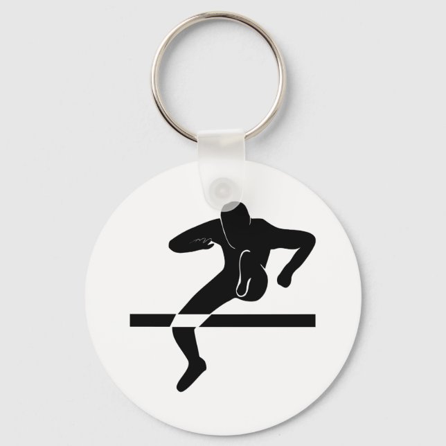 hurdles keychain (Front)