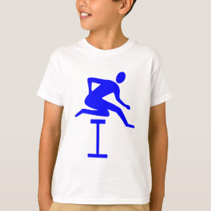 Hurdling - Blue T-Shirt
