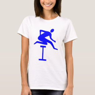 Hurdling - Blue T-Shirt
