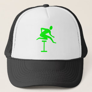 Hurdling - Green Trucker Hat