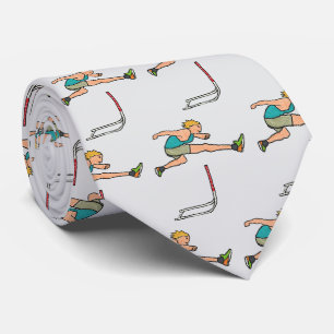 Hurdling Hurdles Tie