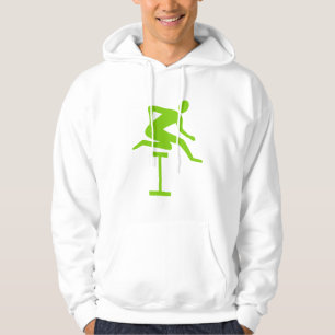 Hurdling - Martian Green Hoodie