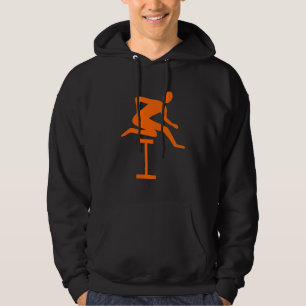 Hurdling - Orange Hoodie