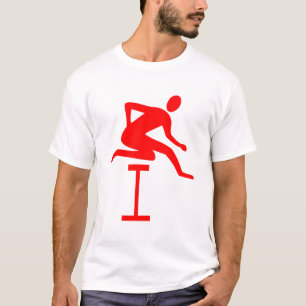 Hurdling - Red T-Shirt