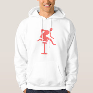 Hurdling - Tropical Pink Hoodie