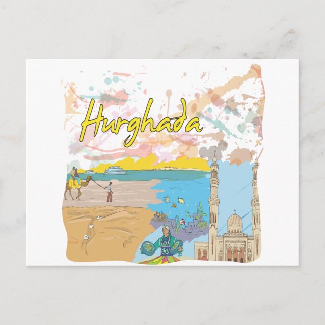 Hurghada Postcard (Front)