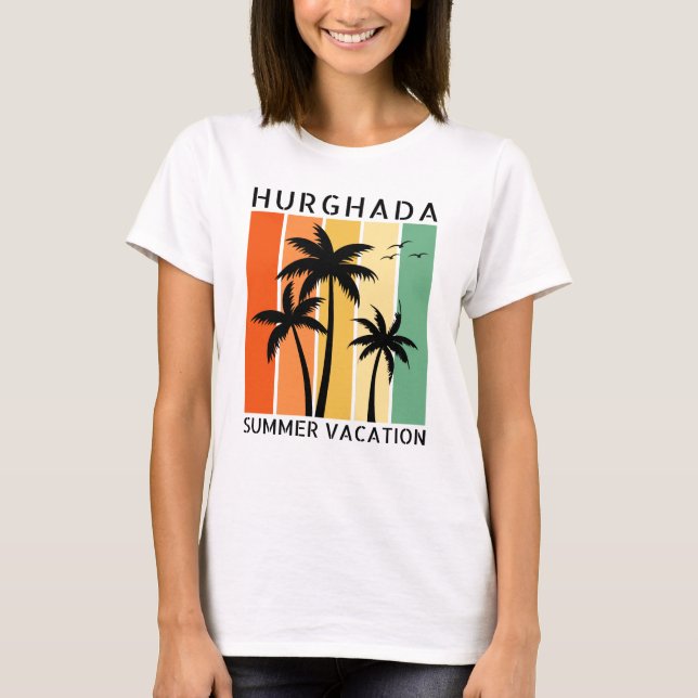 Hurghada Summer Vacation T-Shirt (Front)