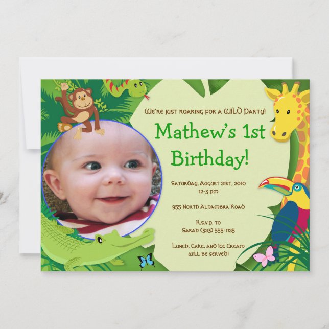 "Hurlant invitation de partie pour de l'amusement" (Devant)