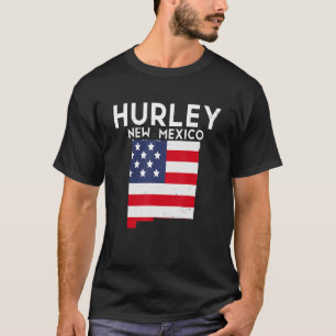 HURLEY USA State America Travel New Mexican New Me T-Shirt