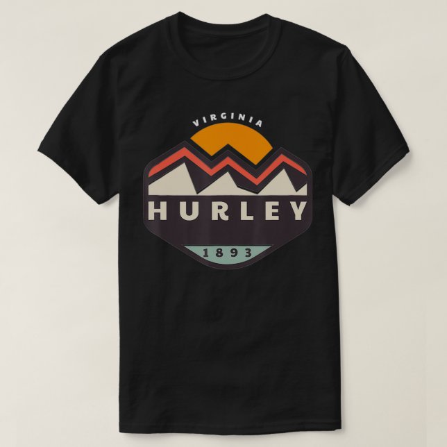 Hurley Virginia  T-Shirt (Design Front)