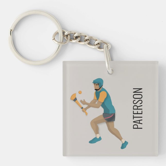 Hurling Keychain (Front)