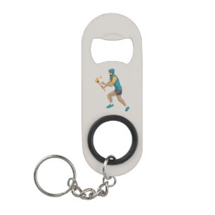 Hurling Keychain Bottle Opener