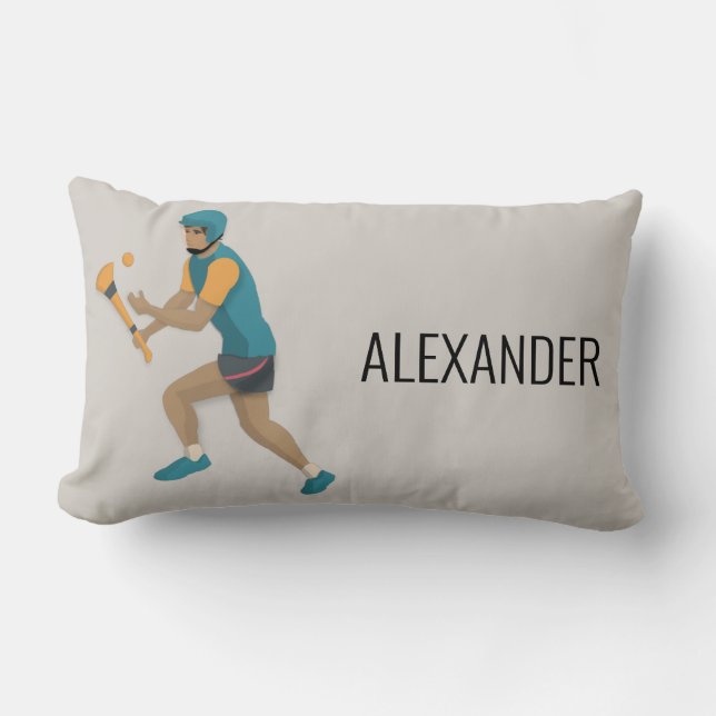 Hurling Lumbar Pillow (Front)