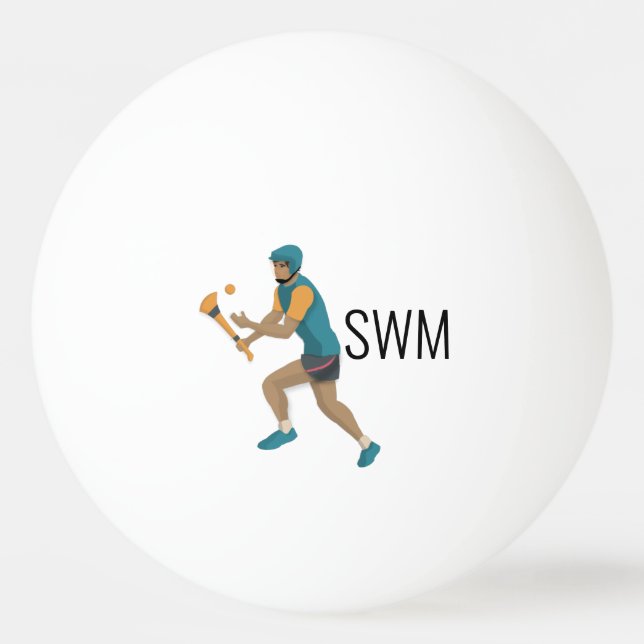 Hurling Ping Pong Ball (Front)