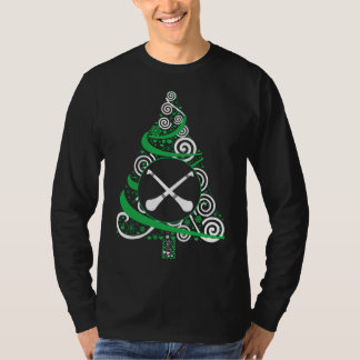 Hurling Xmas Tree Hurling Christmas Gifts Christma T-Shirt