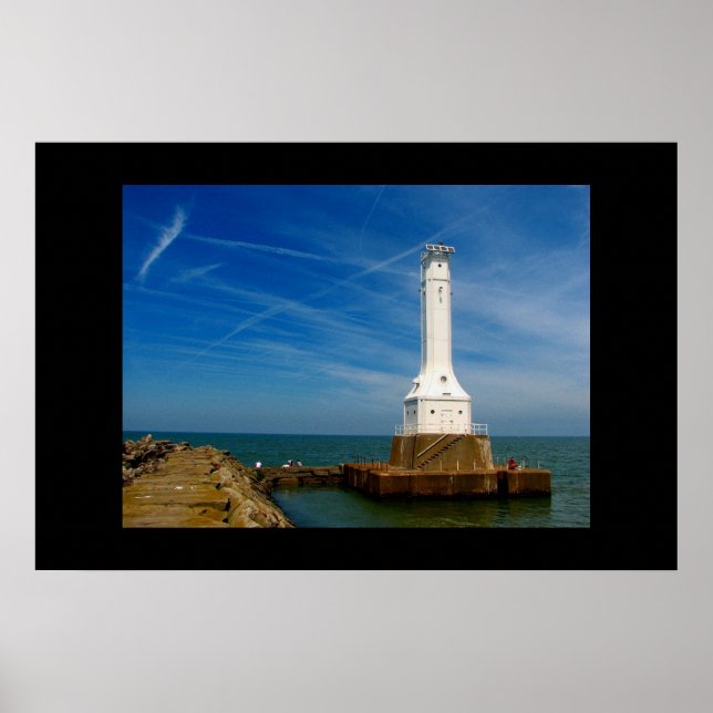 Huron lighthouse print (Front)