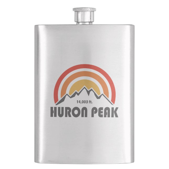 Huron Peak Hip Flask (Front)