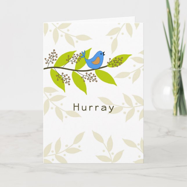 Hurray-Last Radiation Treatment Card (Front)