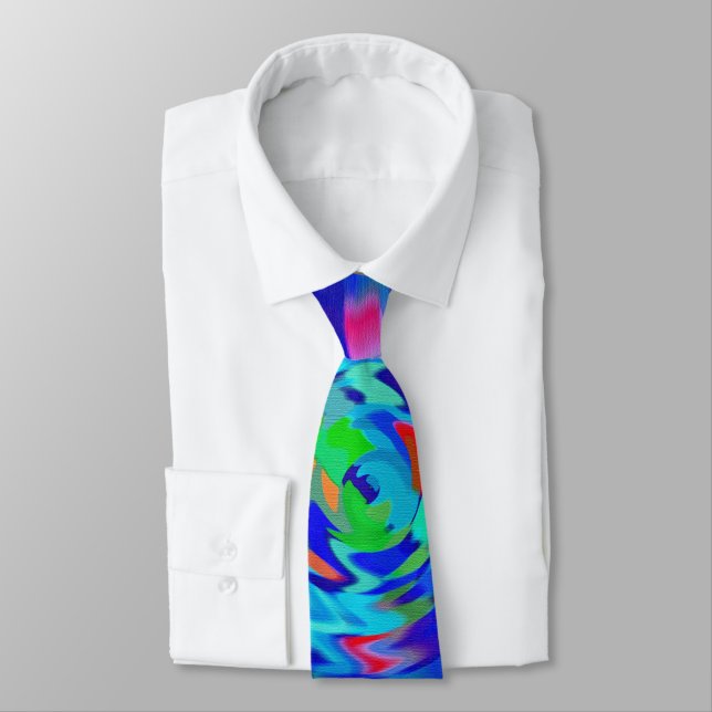 Hurricane abstract tie (Tied)