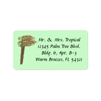 Hurricane Address Labels - Green