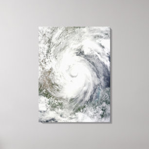 Hurricane Alex over the western Gulf of Mexico Canvas Print