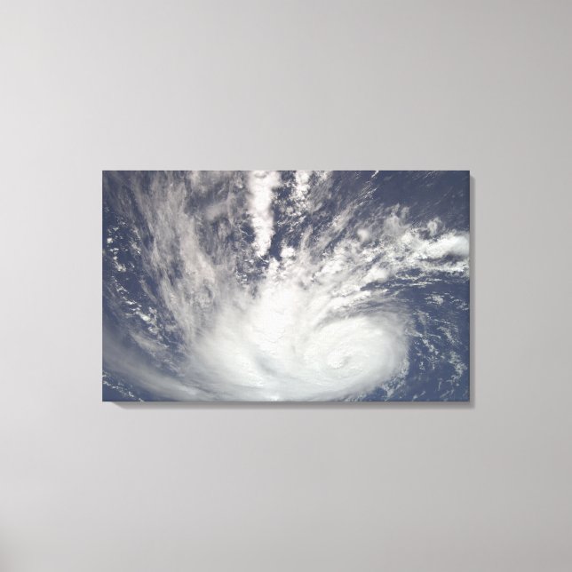 Hurricane Bertha Canvas Print (Front)