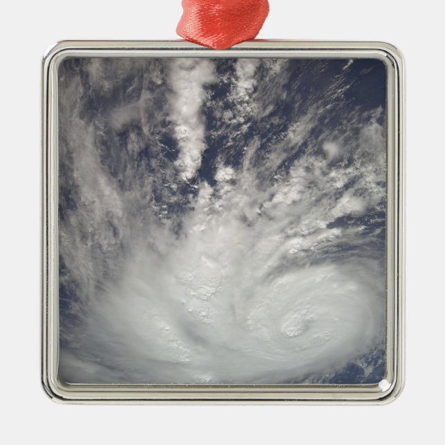 Hurricane Bertha Metal Ornament (Front)