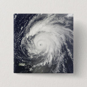 Hurricane Bill 2 Inch Square Button