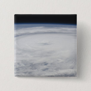 Hurricane Bill in the Atlantic Ocean 2 Inch Square Button