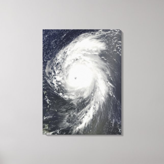 Hurricane Bill off the Lesser Antilles Canvas Print (Front)