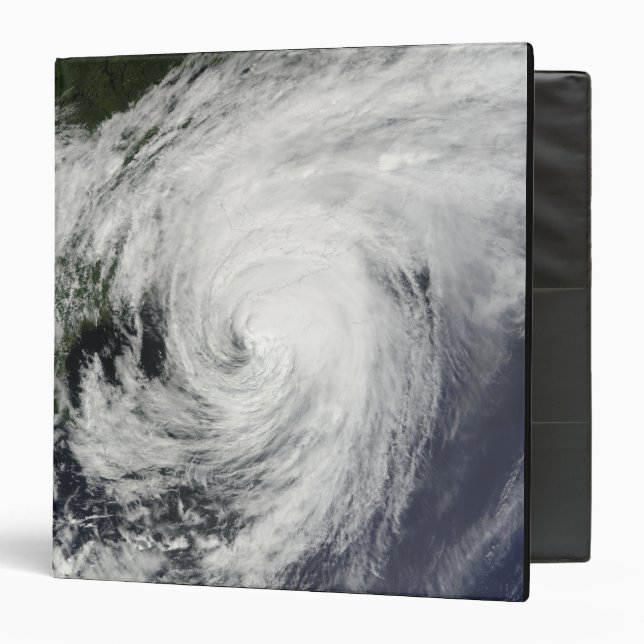 Hurricane Bill over Nova Scotia Binder (Front/Inside)