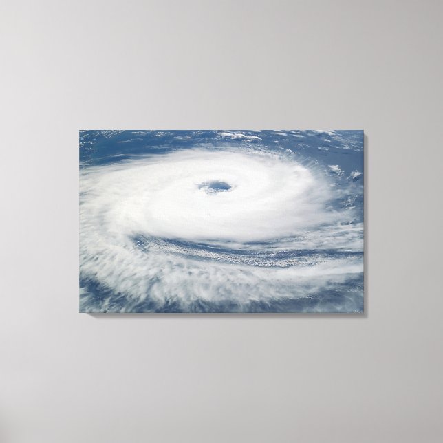 Hurricane Catarina Canvas Print (Front)