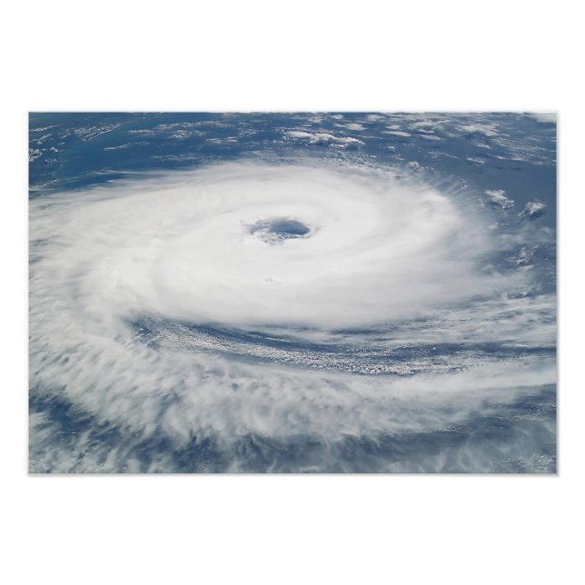 Hurricane Catarina Photo Print (Front)