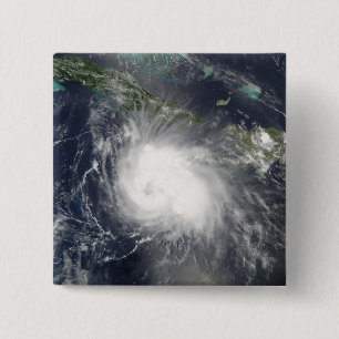 Hurricane Charley 2 Inch Square Button