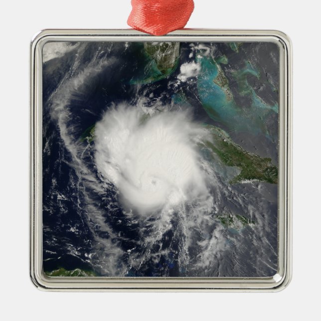 Hurricane Charley 2 Metal Ornament (Front)