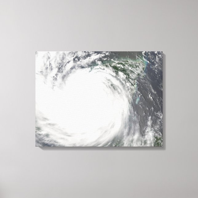 Hurricane Dean 2 Canvas Print (Front)