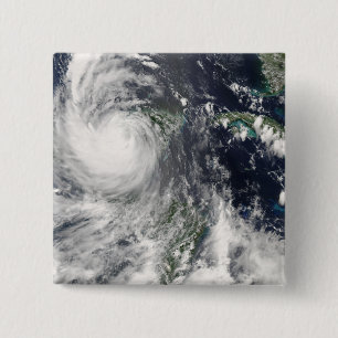 Hurricane Dean 2 Inch Square Button